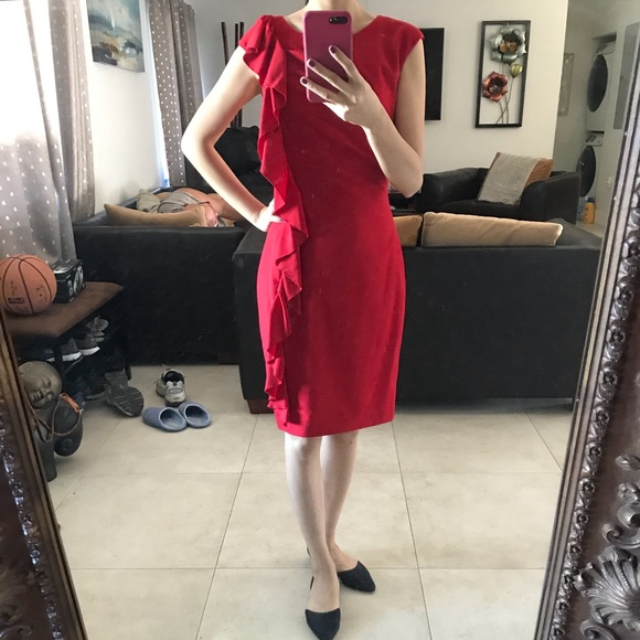Calvin kelvin red dress - Picture 5 of 6